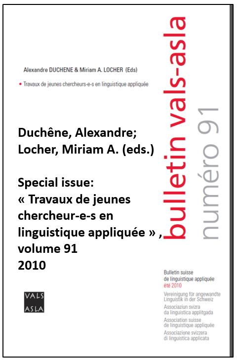 Duchene and Locher 2010